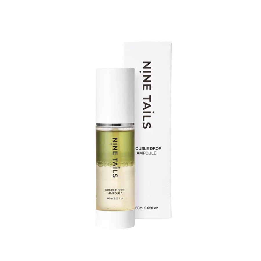 NINE TAILS DOUBLE DROP AMPOULE - intensyviai drėkinantis ir jauninamasis dviejų fazių serumas, 60 ml - SERUMAS IŠ NINE TAILS - TIK €62! Apsipirk dabar GROŽIO ALCHEMIJA