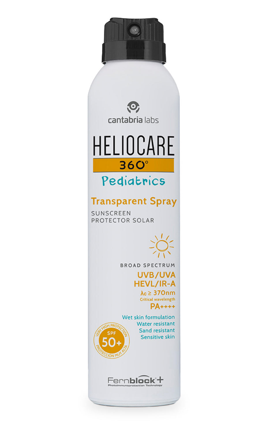 HELIOCARE 360 PEDIATRICS TRANSPARENT - purškiama apsauga nuo saulės vaikams SPF 50+, 200 ml - VAIKAMS IR KŪDIKIAMS IŠ Heliocare - TIK €31! Apsipirk dabar GROŽIO ALCHEMIJA