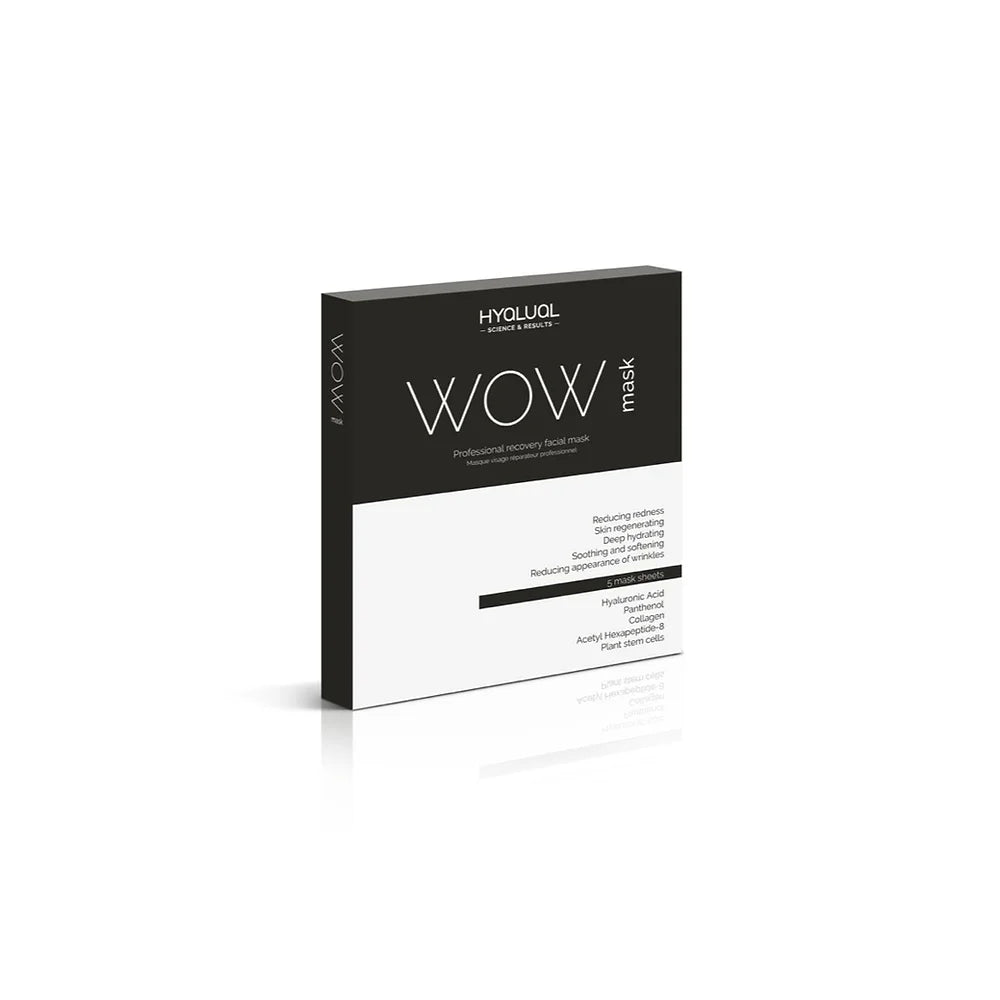 HYALUAL WOW MASK - poprocedūrinė veido kaukė, 1 vnt. - VEIDO KAUKĖ IŠ HYALUAL - TIK €15! Apsipirk dabar GROŽIO ALCHEMIJA