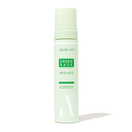 AZURE TAN GREEN BASE DARK TO ULTRA DARK - savaiminio įdegio putos (tamsus atspalvis), 200 ml - SAVAIMINIS ĮDEGIS IŠ AZURE TAN - TIK €29! Apsipirk dabar GROŽIO ALCHEMIJA