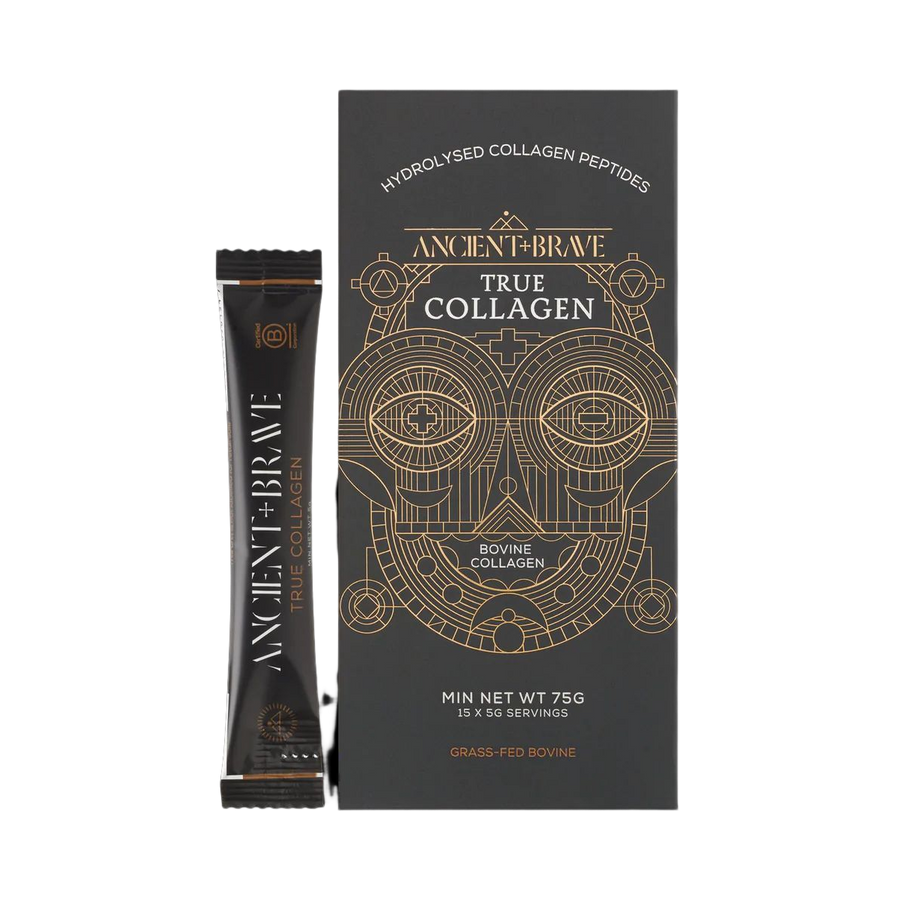 ANCIENT+BRAVE KOLAGENAS TRUE - pakuotėse, 15x5g - MAISTO PAPILDAS IŠ ANCIENT+BRAVE - TIK €35! Apsipirk dabar GROŽIO ALCHEMIJA