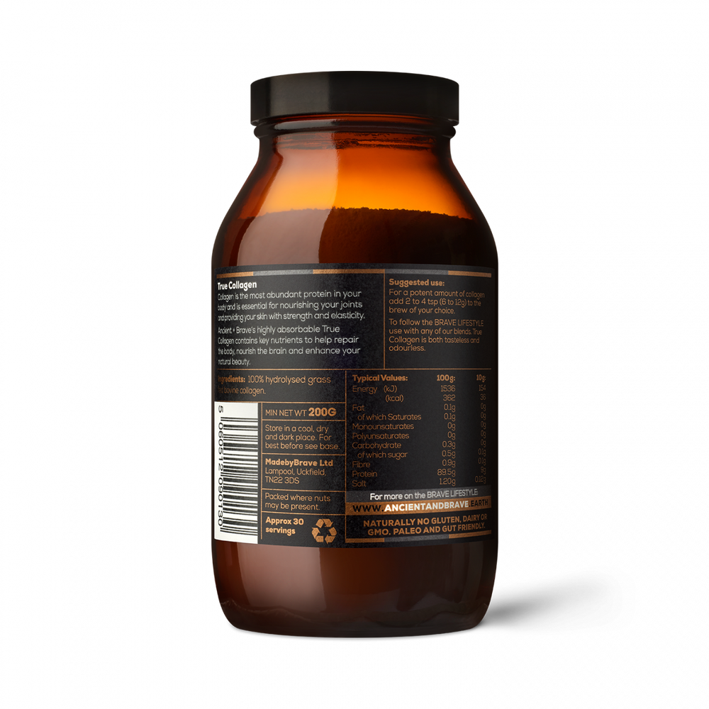 ANCIENT+BRAVE KOLAGENO MILTELIAI TRUE, 200 g - MAISTO PAPILDAS IŠ ANCIENT+BRAVE - TIK €42! Apsipirk dabar GROŽIO ALCHEMIJA