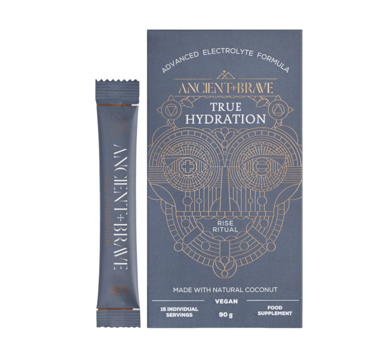 ANCIENT+BRAVE TRUE HYDRATION - elektrolitai pakuotėse, 15x6g - MAISTO PAPILDAS IŠ ANCIENT+BRAVE - TIK €35! Apsipirk dabar GROŽIO ALCHEMIJA