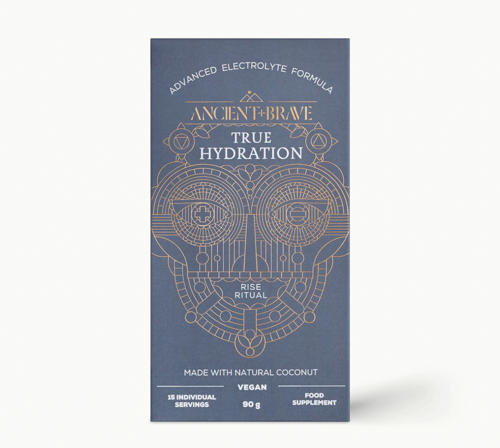 ANCIENT+BRAVE TRUE HYDRATION - elektrolitai pakuotėse, 15x6g - MAISTO PAPILDAS IŠ ANCIENT+BRAVE - TIK €35! Apsipirk dabar GROŽIO ALCHEMIJA