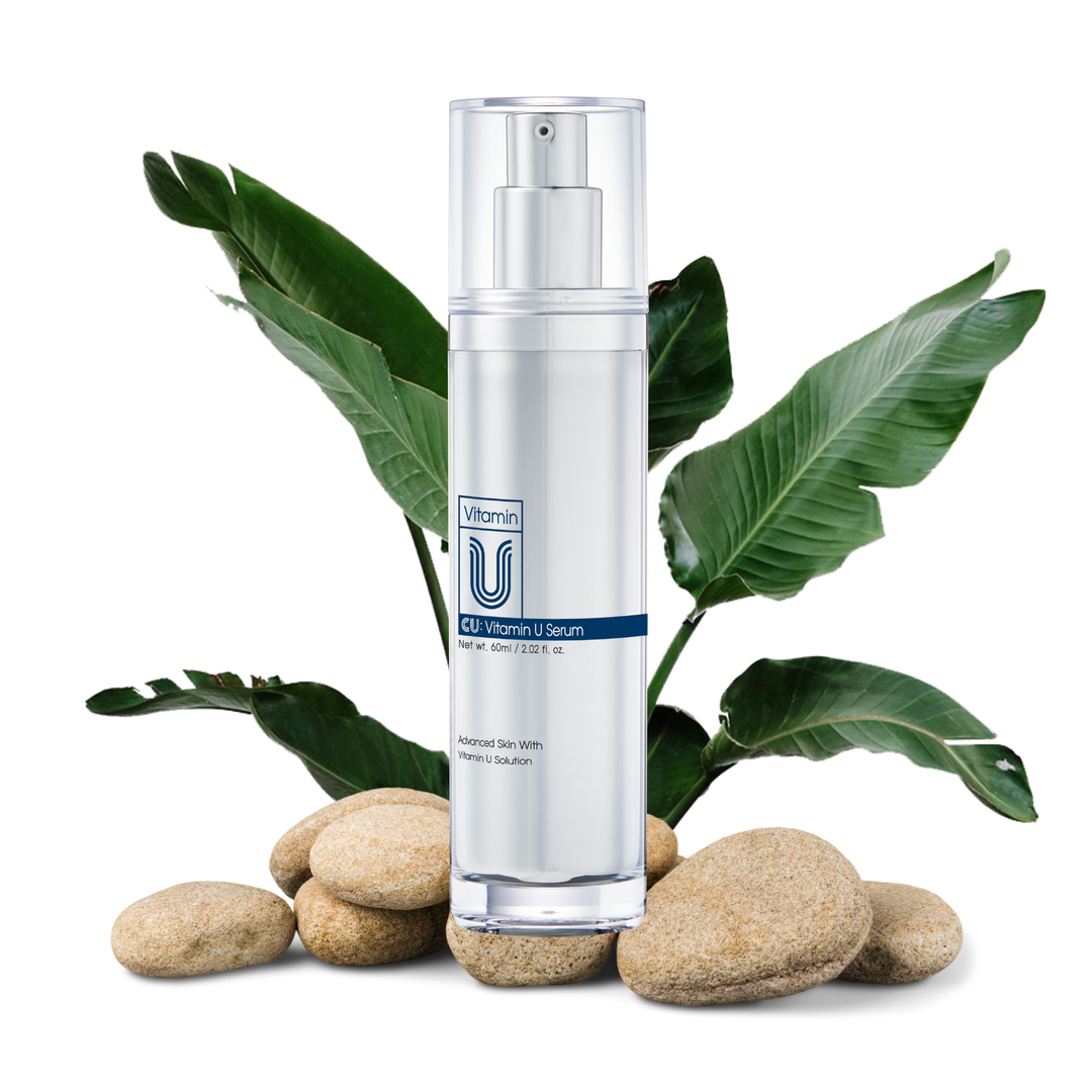CUSKIN VITAMIN U SERUM - skaistinantis, drėkinamasis veido serumas su vitaminu U, 60 ml - SERUMAS IŠ CUSKIN - TIK €53! Apsipirk dabar GROŽIO ALCHEMIJA