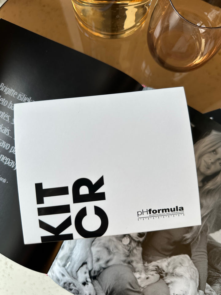 pHformula CR TRAVEL KIT - kelioninis rinkinys raustančiai odai - RINKINYS VEIDUI IŠ PHFORMULA - TIK €46! Apsipirk dabar GROŽIO ALCHEMIJA
