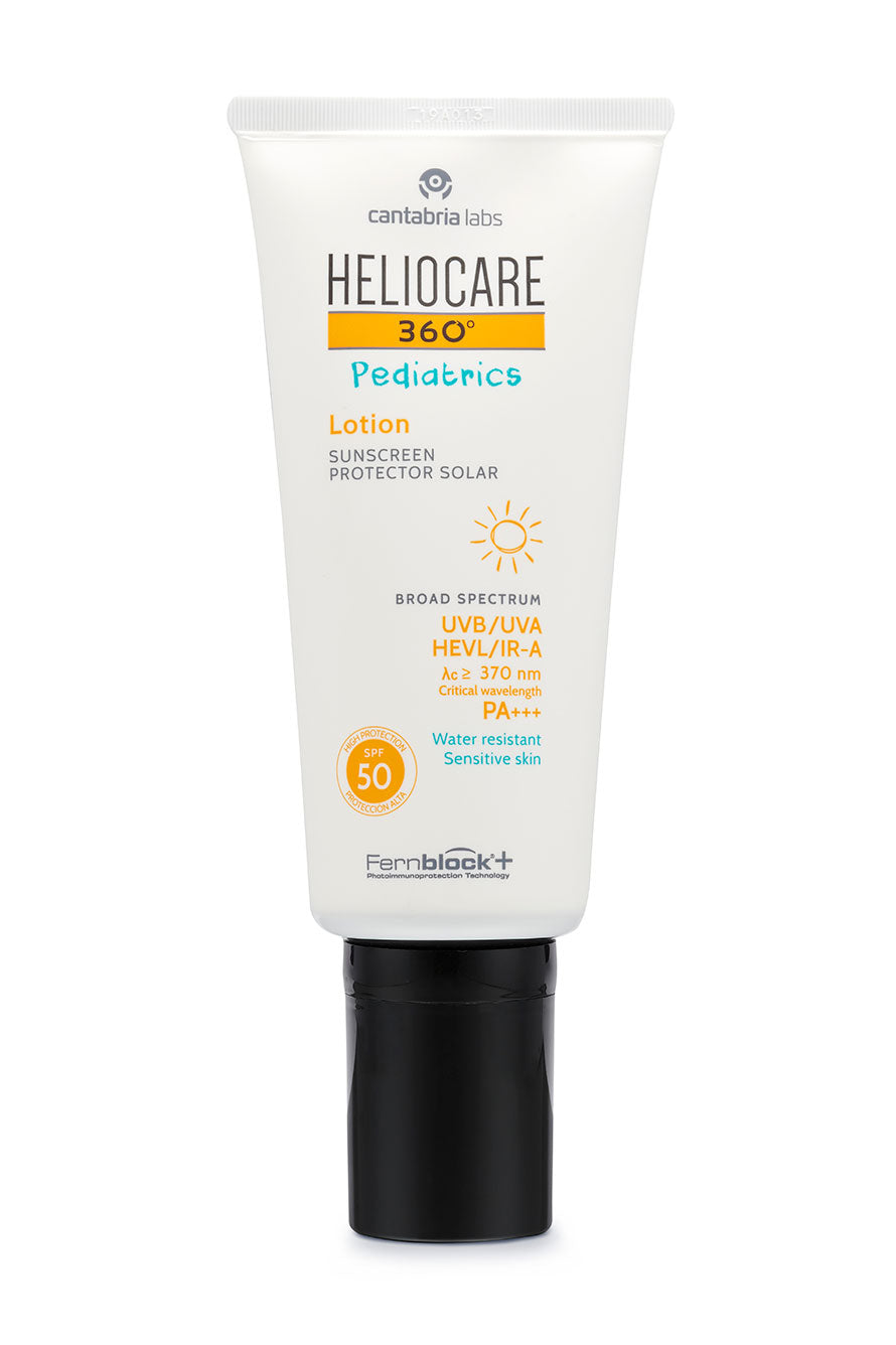 HELIOCARE 360 PEDIATRICS - losjonas nuo saulės vaikams SPF 50, 200 ml - VAIKAMS IR KŪDIKIAMS IŠ Heliocare - TIK €29! Apsipirk dabar GROŽIO ALCHEMIJA