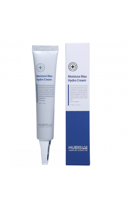 HUBISLAB MOISTURE MAX HYDRO - drėkinamasis veido kremas, 40 g - VEIDO KREMAS IŠ HUBISLAB - TIK €30! Apsipirk dabar GROŽIO ALCHEMIJA