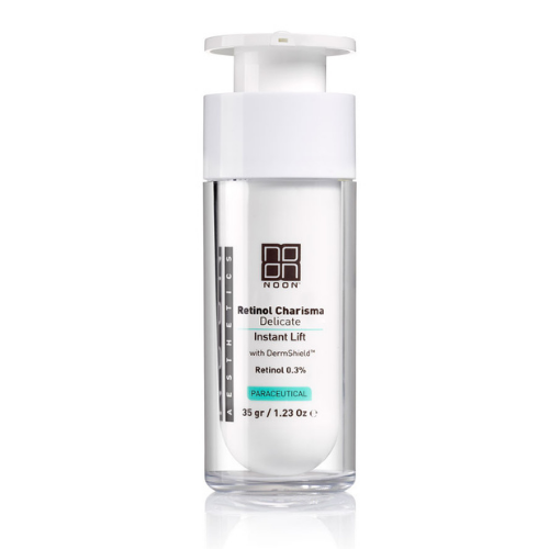 NOON RETINOL CHARISMA DELICATE 0,3%, 10 ml, 35 ml - RETINOLIS IŠ NOON Aesthetics™ - TIK €84! Apsipirk dabar GROŽIO ALCHEMIJA