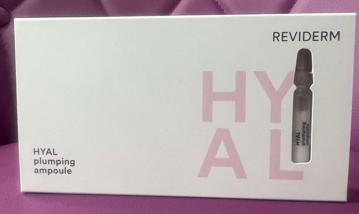 REVIDERM HYAL PLUMPING AMPOULE - drėkinančios ampulės, 7 x 2 ml - AMPULĖS IŠ REVIDERM - TIK €38! Apsipirk dabar GROŽIO ALCHEMIJA