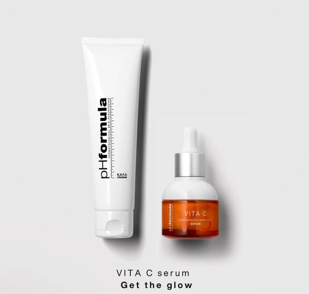 pHformula VITA C Kalėdinis rinkinys - RINKINYS VEIDUI IŠ PHFORMULA - TIK €80! Apsipirk dabar GROŽIO ALCHEMIJA