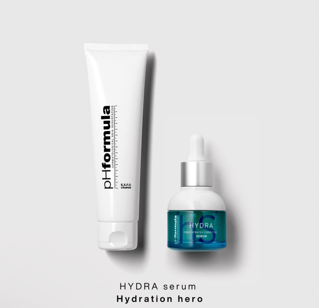 pHformula HYDRA Kalėdinis rinkinys - RINKINYS VEIDUI IŠ PHFORMULA - TIK €82! Apsipirk dabar GROŽIO ALCHEMIJA