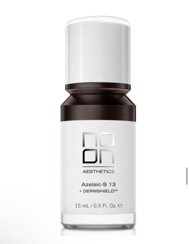 NOON Azelaic-S 13% - galinga priemonė spuogų gydymui ir riebalų kontrolei, 50 ml - VEIDO KREMAS IŠ NOON Aesthetics™ - TIK €29.75! Apsipirk dabar GROŽIO ALCHEMIJA