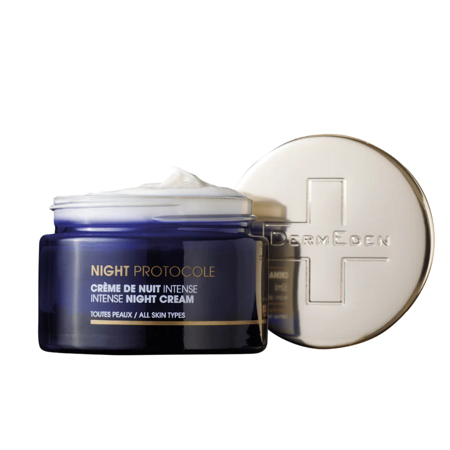 DERMEDEN INTENSE NIGHT CREAM - intensyvus naktinis veido kremas, 50 ml - VEIDO KREMAS IŠ DERMEDEN - TIK €49.90! Apsipirk dabar GROŽIO ALCHEMIJA