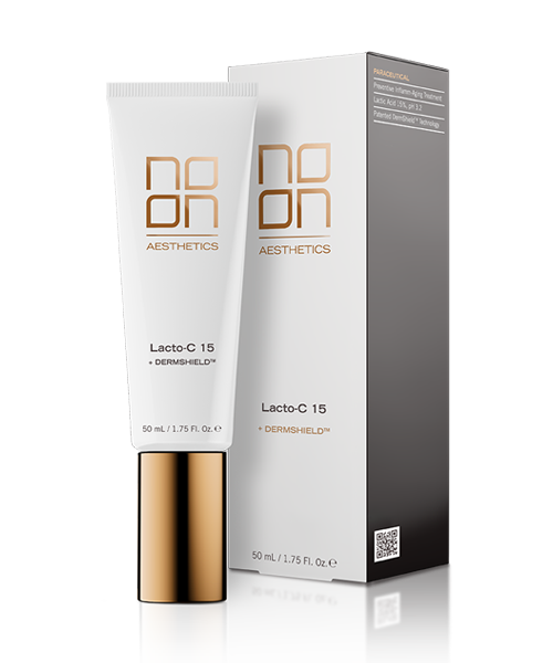 NOON LACTO-C 15 + DermShield™ -  kremas uždegimui ir amžėjimui, 15 ml (NAUJA SUDĖTIS) - VEIDO KREMAS IŠ NOON Aesthetics™ - TIK €32.30! Apsipirk dabar GROŽIO ALCHEMIJA