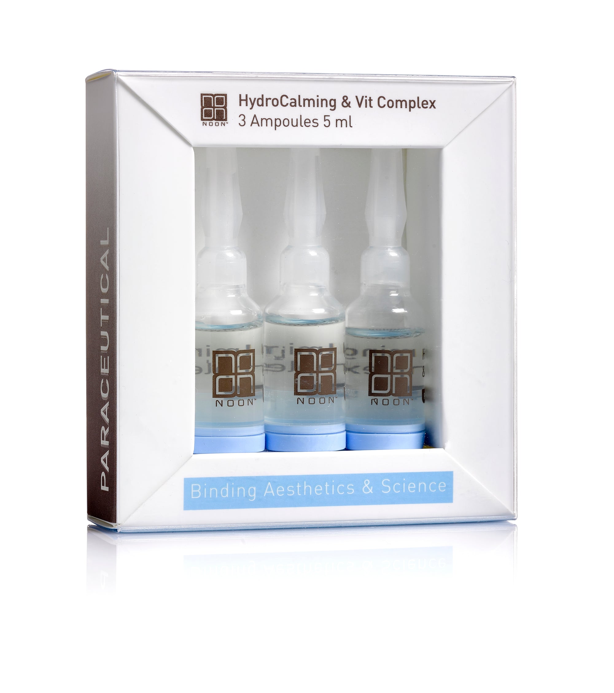 NOON HYDROCALMING & VIT COMPLEX - ampulės, 3x5 ml - AMPULĖS IŠ NOON Aesthetics™ - TIK €48! Apsipirk dabar GROŽIO ALCHEMIJA