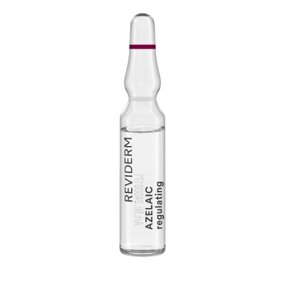 REVIDERM AZELAIC REGULATING AMPOULE - ampulės su azelaino rūgštimi, 3x2 ml - AMPULĖS IŠ REVIDERM - TIK €21! Apsipirk dabar GROŽIO ALCHEMIJA