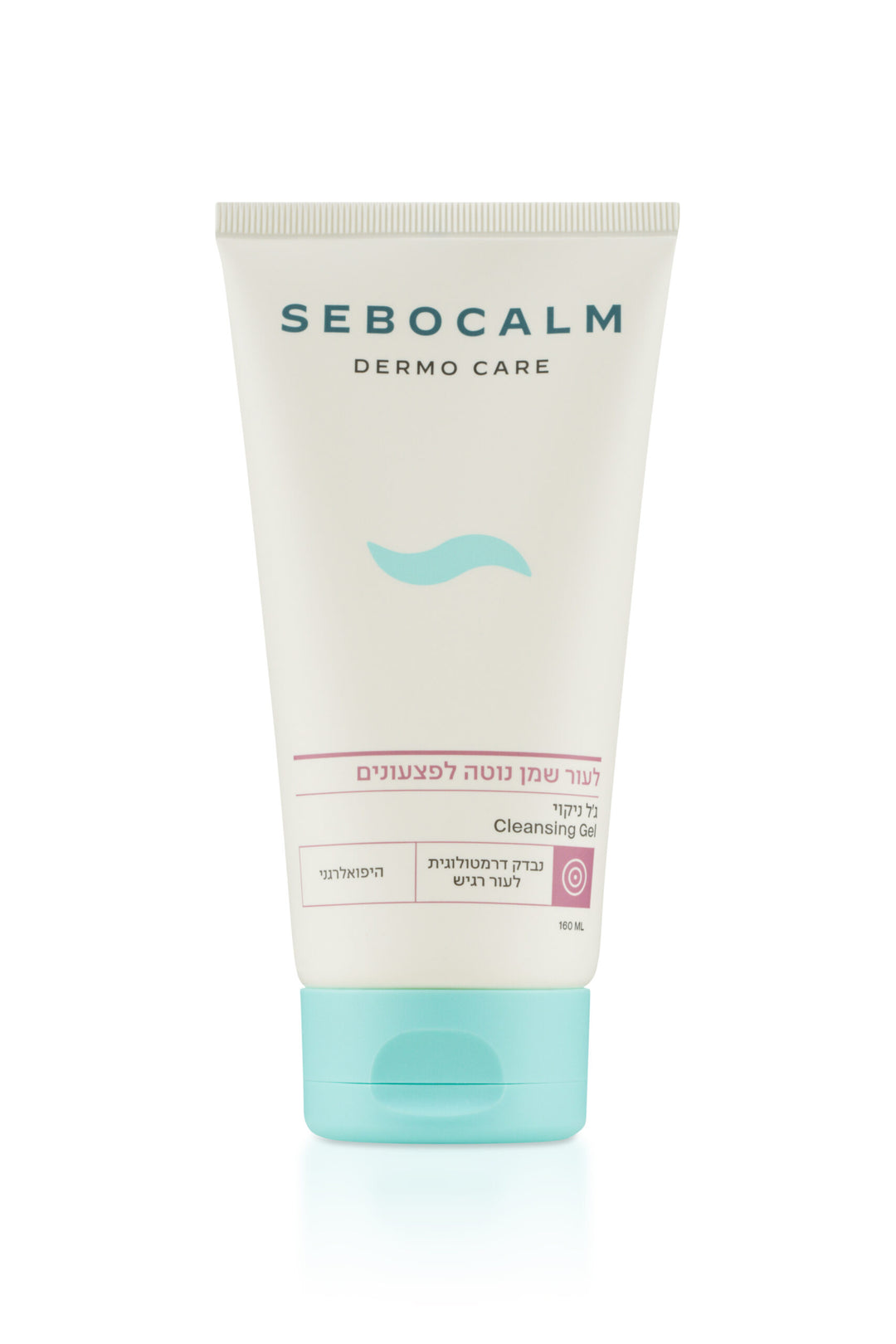 SEBOCALM CLEANSING GEL - riebios odos prausimosi želė, 160 ml