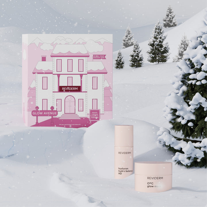 REVIDERM GLOW AVENUE - drėkinantis veido kosmetikos rinkinys 2025 - RINKINYS VEIDUI IŠ REVIDERM - TIK €142! Apsipirk dabar GROŽIO ALCHEMIJA
