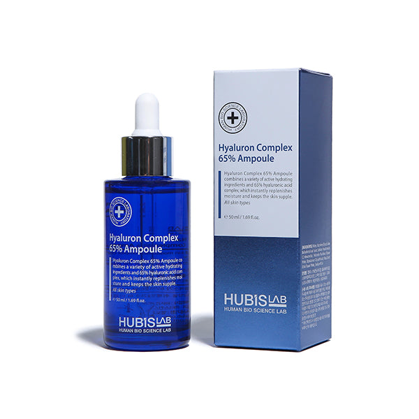 HUBISLAB HYALURON COMPLEX - ampulė su 65% hialurono rūgšties kompleksu, 50 ml - SERUMAS IŠ HUBISLAB - TIK €50! Apsipirk dabar GROŽIO ALCHEMIJA