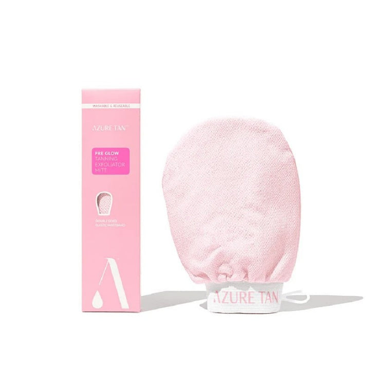 AZURE TAN PRE GLOW EXFOLIATOR MITT - eksfolijuojanti dušo pirštinė, 1 vnt. - EKSFOLIJUOJANTI PIRŠTINĖ IŠ AZURE TAN - TIK €10.20! Apsipirk dabar GROŽIO ALCHEMIJA