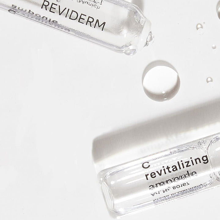 REVIDERM C REVITALIZING AMPOULE - ampulės su vitaminu C, 3x2 ml - AMPULĖS IŠ REVIDERM - TIK €27! Apsipirk dabar GROŽIO ALCHEMIJA