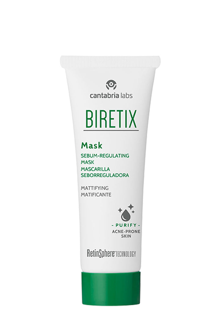 BIRETIX SEBUM REGULATING MASK - sebumą reguliuojanti veido kaukė, 25 ml - VEIDO KAUKĖ IŠ BIRETIX - TIK €21.50! Apsipirk dabar GROŽIO ALCHEMIJA