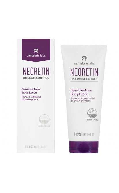 NEORETIN DC ŠVIESINANTIS KŪNO LOSJONAS JAUTRIOMS ZONOMS, 100 ml - KŪNO LOSJONAS IŠ NEORETIN - TIK €30! Apsipirk dabar GROŽIO ALCHEMIJA