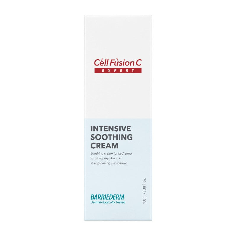 CELL FUSION C BARRIEDERM INTENSIVE SOOTHING CREAM - vėsinantis veido kremas, 100 ml - VEIDO KREMAS IŠ CELL FUSION C - TIK €52! Apsipirk dabar GROŽIO ALCHEMIJA