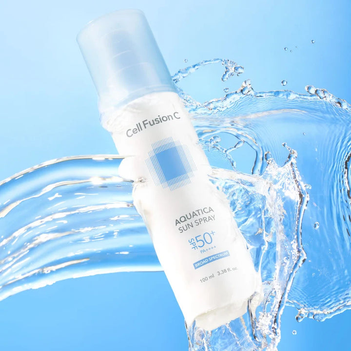 CELL FUSION C AQUATICA SUN SPRAY SPF50+ PA++++”, CFCR - drėkinanti purškiama apsauga nuo saulės, 100 ml ( pre - order, gausime 06.26) - SPF APSAUGA IŠ CELL FUSION C - TIK €32.30! Apsipirk dabar GROŽIO ALCHEMIJA