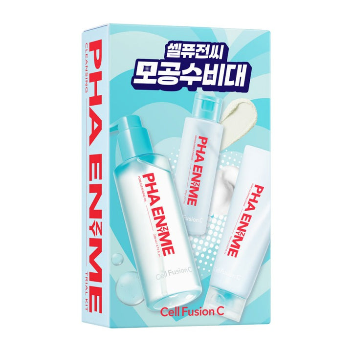 CELL FUSION PHA ENZYME CLEANSING TRAVEL KIT - kelioninis trijų etapų odos valymo rinkinys - RINKINYS VEIDUI IŠ CELL FUSION C - TIK €18! Apsipirk dabar GROŽIO ALCHEMIJA