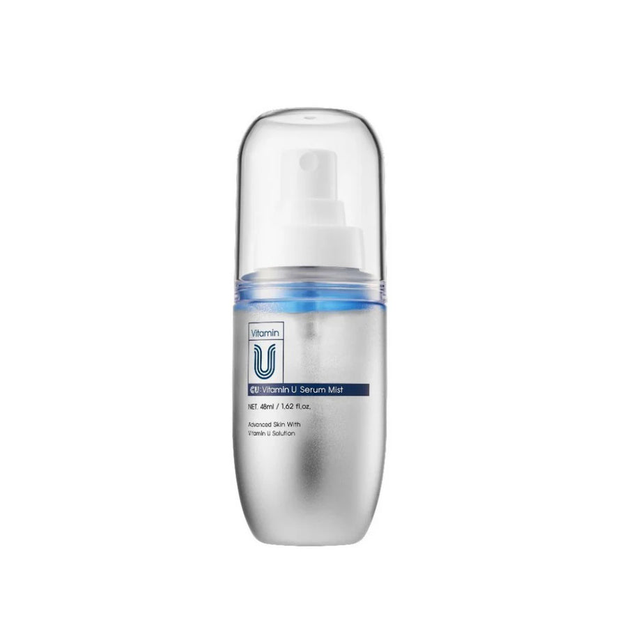 CUSKIN VITAMIN U SERUM MIST - serumo dulksna su vitaminu U, peptidais ir Volufiline™, 48 ml - SERUMAS IŠ CUSKIN - TIK €23! Apsipirk dabar GROŽIO ALCHEMIJA