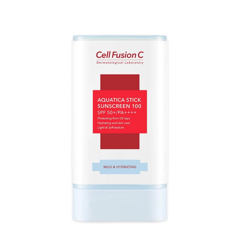 CELL FUSION C AQUATICA STICK SUNSCREEN 100 - drėkinanti pieštukinė apsauga nuo saulės - SPF APSAUGA IŠ CELL FUSION C - TIK €30! Apsipirk dabar GROŽIO ALCHEMIJA