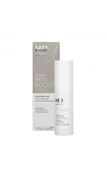 HD COSMETIC EFFICIENCY THERAPEEL RETINOL 0,15% veido kremas nuo raukšlių, 15 ml - RETINOLIS IŠ HD Cosmetic Efficiency - TIK €24! Apsipirk dabar GROŽIO ALCHEMIJA