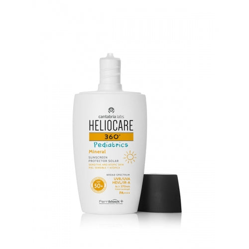 HELIOCARE 360 PEDIATRICS - apsauga nuo saulės su mineraliniais filtrais vaikams ir kūdikiams SPF50+, 50 ml