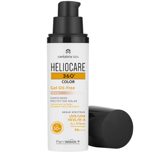 HELIOCARE 360 COLOR OIL-FREE - apsauginis gelis nuo saulės SPF 50+, 50 ML (Pearl) - SPF APSAUGA IŠ Heliocare - TIK €29! Apsipirk dabar GROŽIO ALCHEMIJA