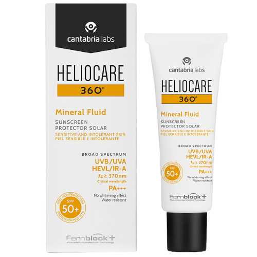 HELIOCARE 360 MINERAL FLUID SPF 50 - fluidas, 50 ml