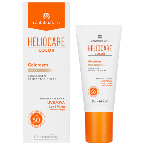 HELIOCARE COLOR SPF 50 - gelinis veido kremas (LIGHT), 50 ml