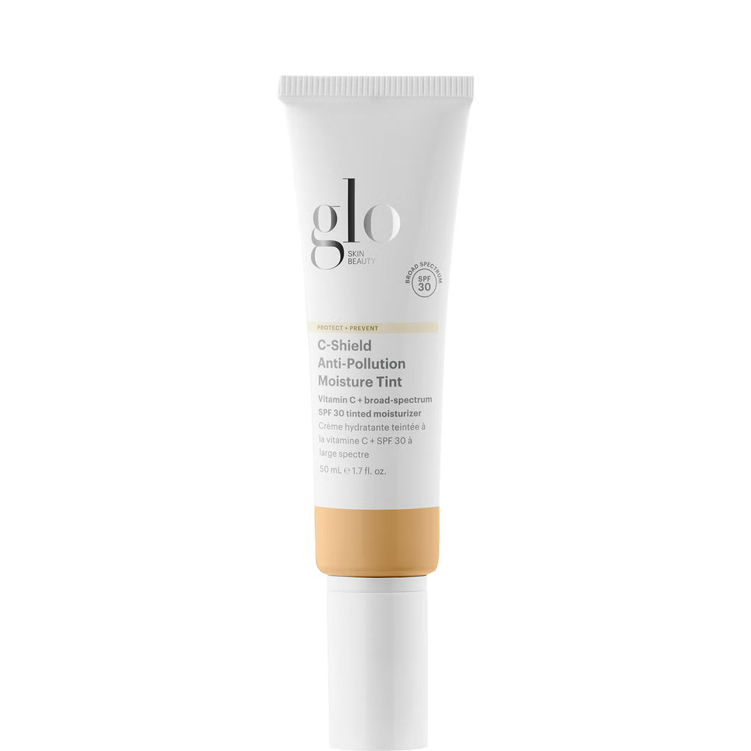 GLO SKIN BEAUTY C-SHIELD ANTI-POLLUTION MOISTURE TINT SPF 30 - apsauginis drėkinamasis kremas su atspalviu ir SPF 30, 50 ml