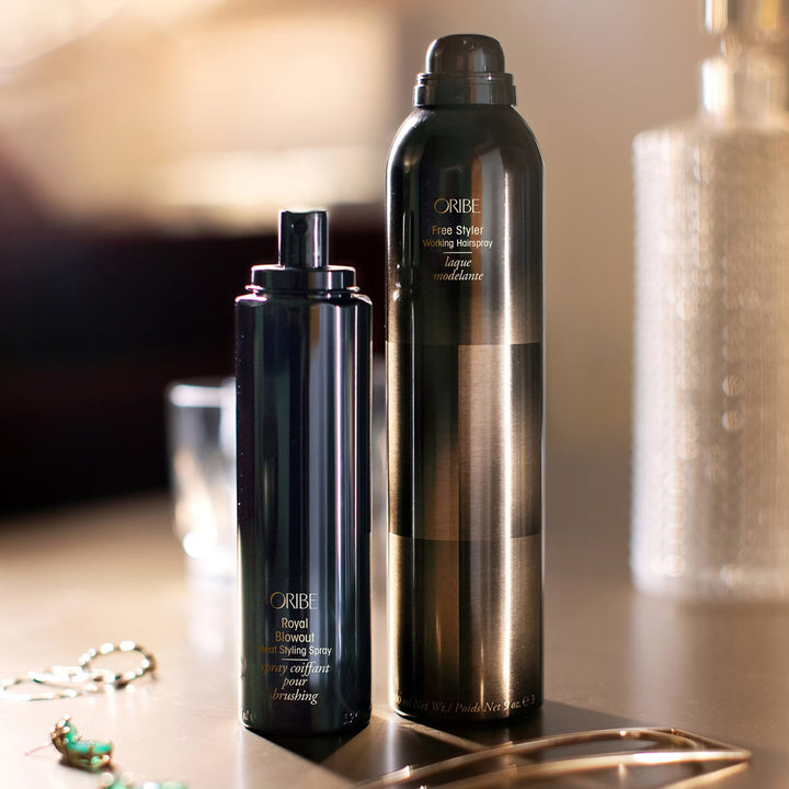 ORIBE ROYAL BLOWOUT HEAT STYLING SPRAY - plaukų formavimo priemonė su apsauga nuo karščio, 175 ml - PLAUKŲ PRIEMONĖ IŠ ORIBE - TIK €64! Apsipirk dabar GROŽIO ALCHEMIJA