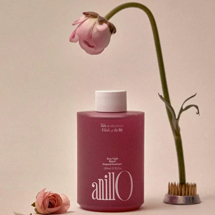 ANILLO ROSY NIGHT REPAIR AMPOULE TREATMENT - atkuriamoji plaukų kaukė, 200 ml - PLAUKŲ AMPULĖ IŠ ANILLO - TIK €26.35! Apsipirk dabar GROŽIO ALCHEMIJA