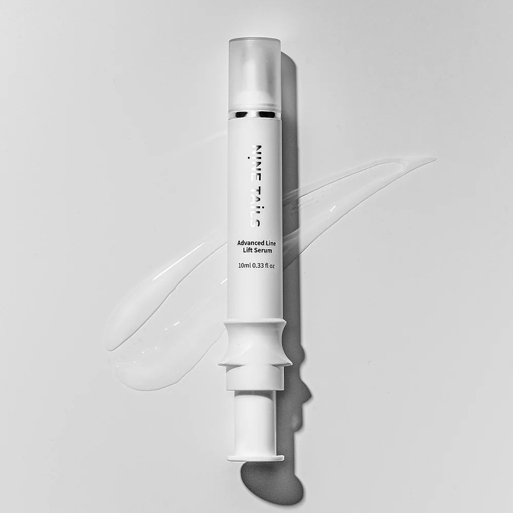 NINE TAILS ADVANCE LINE LIFT SERUM - priešraukšlinis serumas su kolageno spikulių, PDRN ir egzosomų technologija, 10 ml - SERUMAS IŠ NINE TAILS - TIK €75! Apsipirk dabar GROŽIO ALCHEMIJA