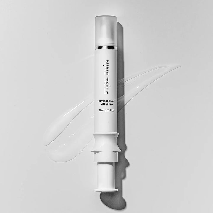 NINE TAILS ADVANCE LINE LIFT SERUM - priešraukšlinis serumas su kolageno spikulių, PDRN ir egzosomų technologija, 10 ml - SERUMAS IŠ NINE TAILS - TIK €75! Apsipirk dabar GROŽIO ALCHEMIJA