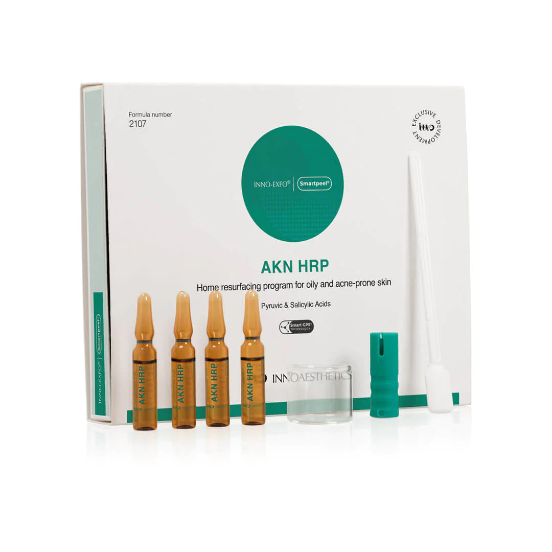 INNO AESTHETICS AKN HRP rūgštinė programa riebiai, į aknę linkusiai odai, 4 x 2 ml - SERUMAS IŠ INNO AESTHETICS - TIK €64.90! Apsipirk dabar GROŽIO ALCHEMIJA