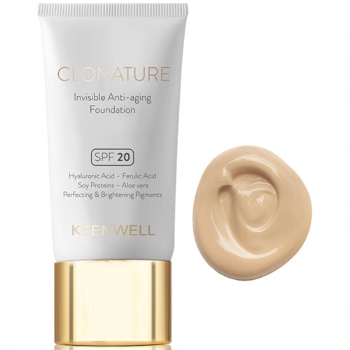 KEENWELL CLONATURE - jauninantis makiažo pagrindas, 30 ml (Nr. 3) - MAKIAŽO PAGRINDAS IŠ Keenwell - TIK €33.50! Apsipirk dabar GROŽIO ALCHEMIJA