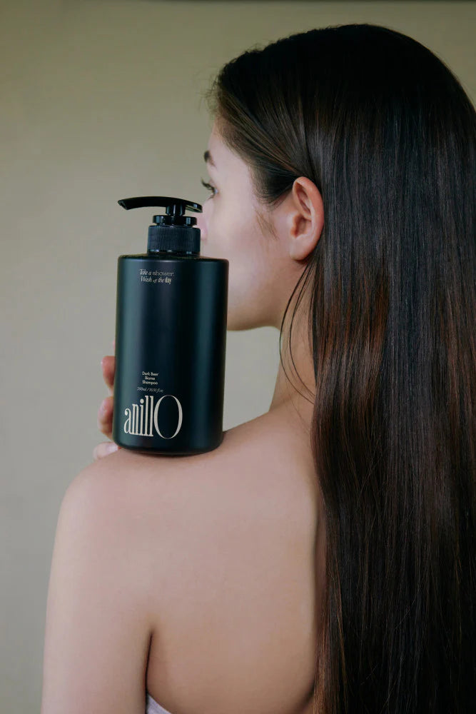 ANILLO DARK BEER BIOME SHAMPOO - stiprinantis šampūnas plaukams, 500 ml - ŠAMPŪNAS IŠ ANILLO - TIK €36.55! Apsipirk dabar GROŽIO ALCHEMIJA