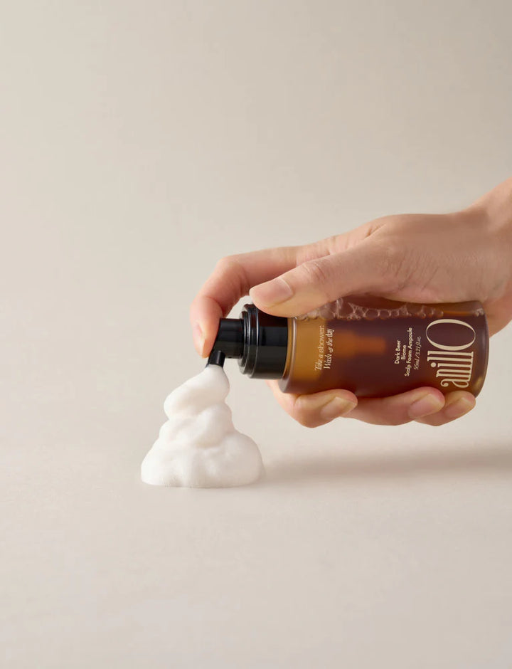 ANILLO DARK BEER BIOME SCALP FOAM AMPOULE - stiprinanti galvos odos ampulė, 95 ml - PLAUKŲ AMPULĖ IŠ ANILLO - TIK €31.88! Apsipirk dabar GROŽIO ALCHEMIJA