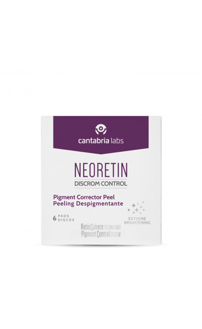 NEORETIN DISCROM CONTROL EKSFOLIJUOJANTYS PADELIAI PIGMENTUOTAI ODAI, 6 PADELIAI - VEIDO ŠVEITIKLIAI IŠ NEORETIN - TIK €26! Apsipirk dabar GROŽIO ALCHEMIJA