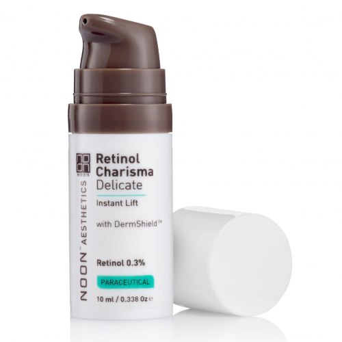 NOON RETINOL CHARISMA DELICATE 0,3%, 10 ml, 35 ml - RETINOLIS IŠ NOON Aesthetics™ - TIK €28.80! Apsipirk dabar GROŽIO ALCHEMIJA