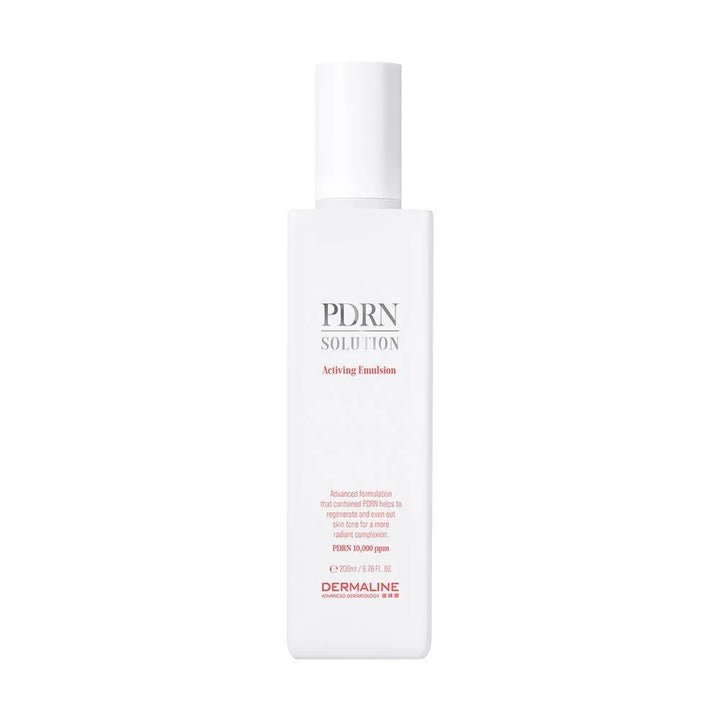 DERMALINE PDRN SOLUTION ACTIVING EMULSION - dvigubo poveikio emulsija odos regeneracijai, drėkinimui ir elastingumui, 200 ml - EMULSIJA IŠ DERMALINE - TIK €45! Apsipirk dabar GROŽIO ALCHEMIJA
